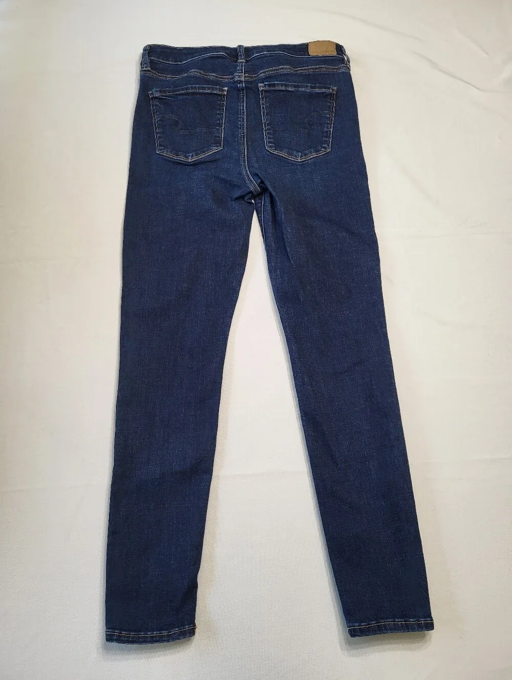 American Eagle Outfitters Women's 10 Dark Wash Next Level Stretch Skinny Jeans